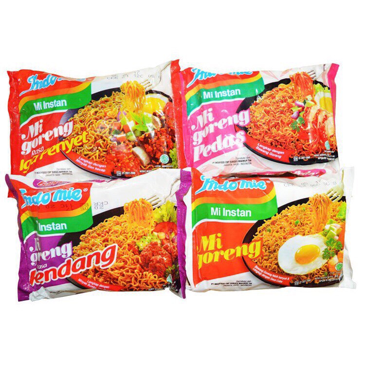 [Freeship] Combo thùng 40 gói mì xào khô Indomie mix vị (ngẫu nhiên)