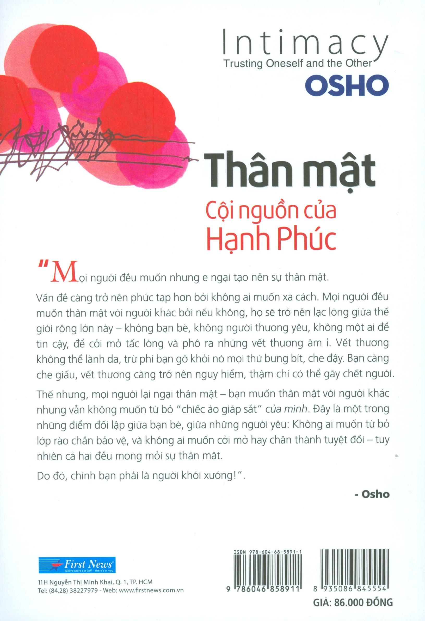 Thân Mật - Cội Nguồn Của Hạnh Phúc