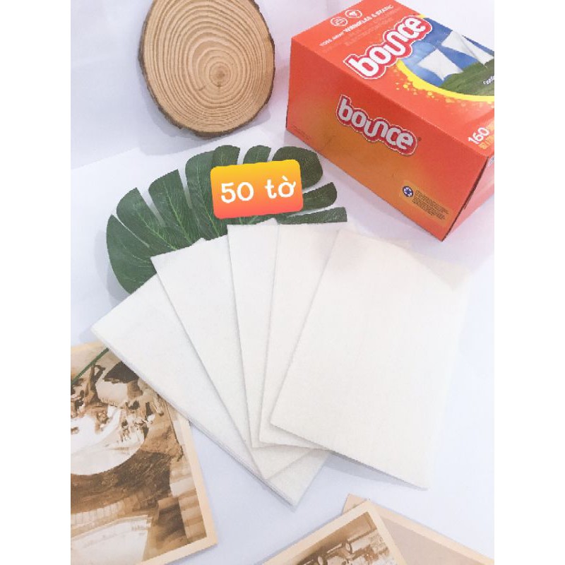 [HCM][ TÁCH LẺ 20 TỜ ] GIẤY THƠM BOUNCE XUẤT XỨ MỸ