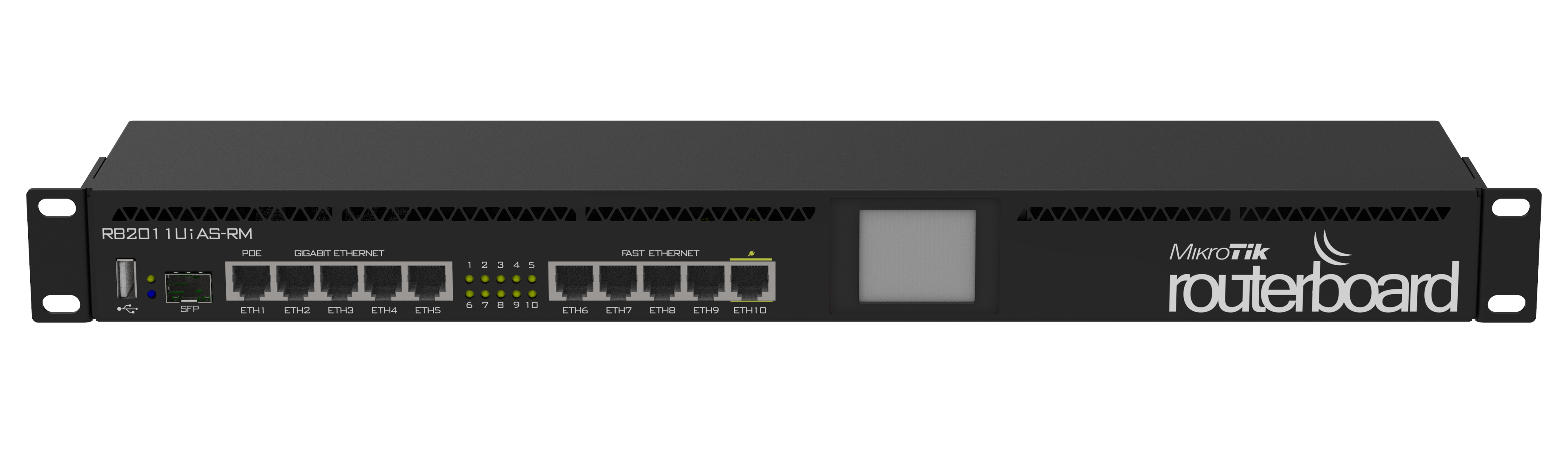 Rackmount - Mikrotik RB2011UiAS-RM - VPN Cloud Gigabit router