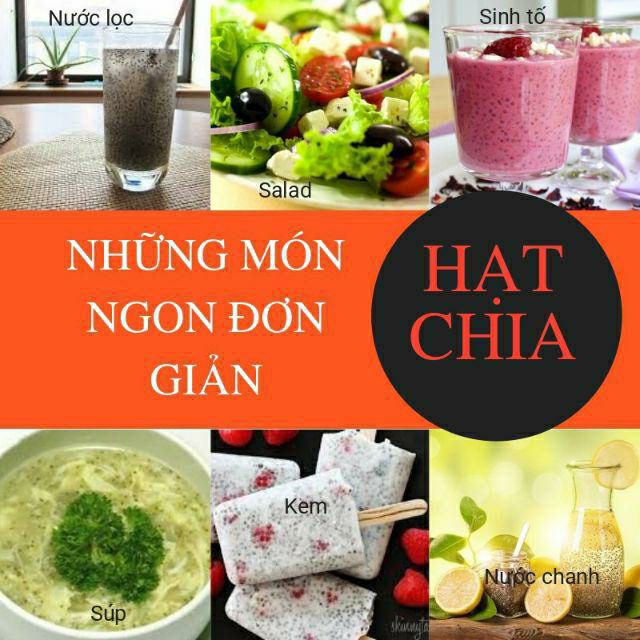 Hạt Chia Đen Oganic 500g