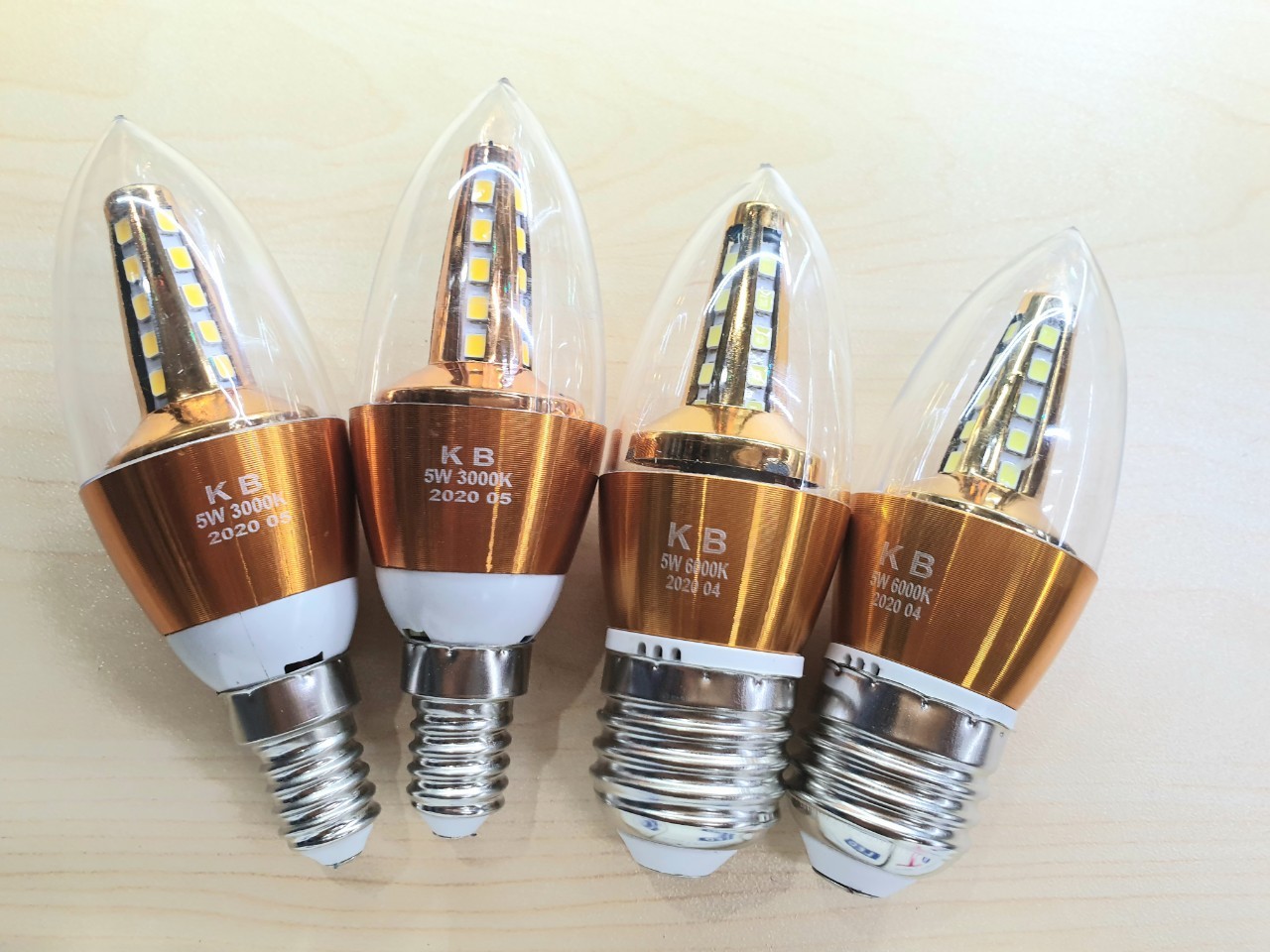Bóng Đèn Led Hỏa Tiễn Led Nến 5W E14/E27