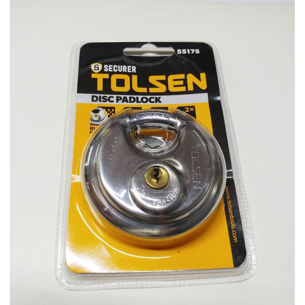 55175 ổ khóa tròn 70mm tolsen