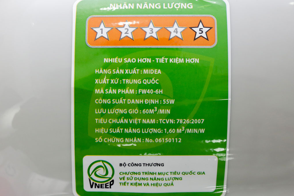 Quạt Treo Tường Midea FW40-6H (55W)
