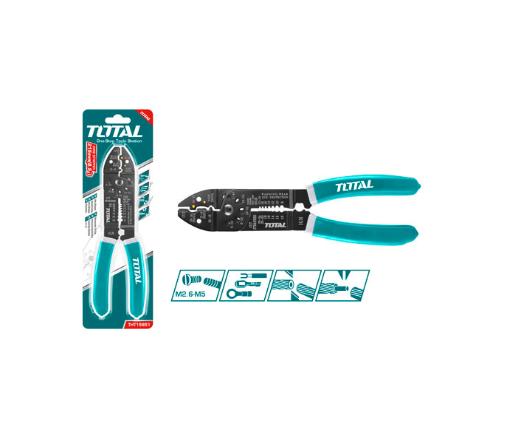 8.5" (215mm) Kìm (kiềm) tuốt dây điện Total THT15851