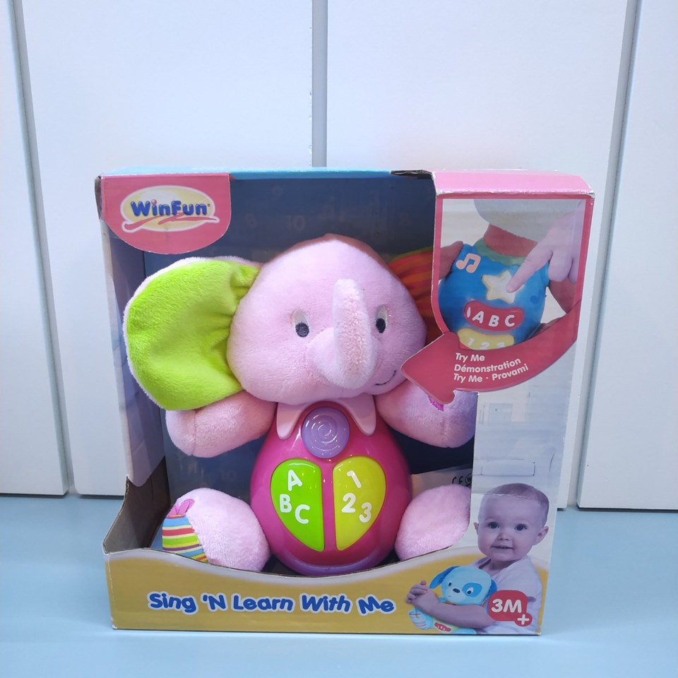 Thú bông biết hát chú voi Winfun 0689