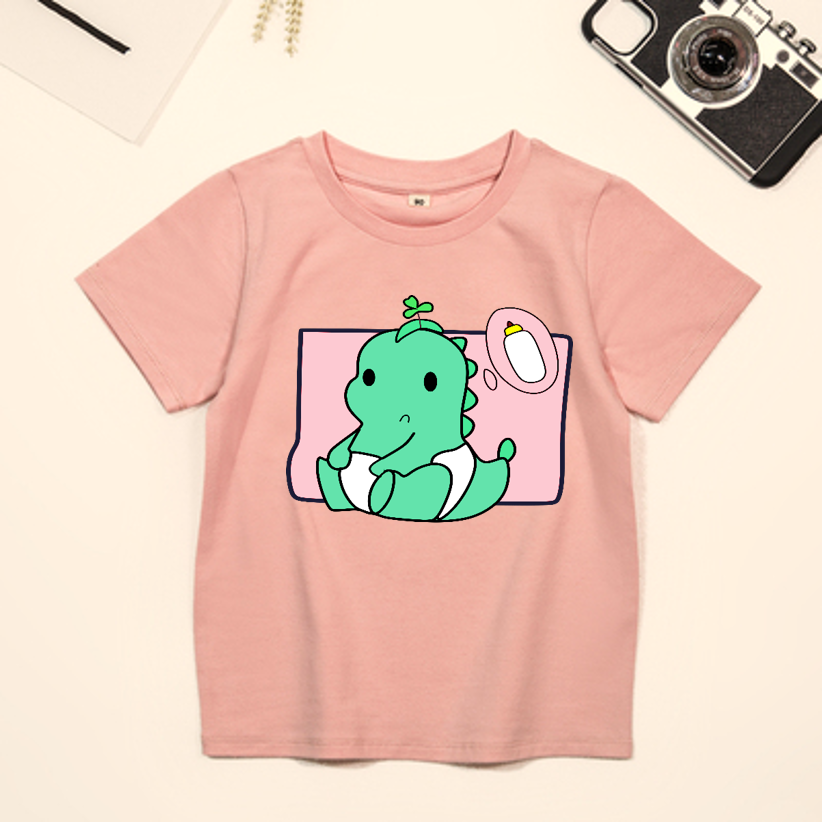 áo thun nam nữ khủng long baby  áo thun cặp nhóm áo thun mặc cho cả gia đình.[size 5 - 90kg]