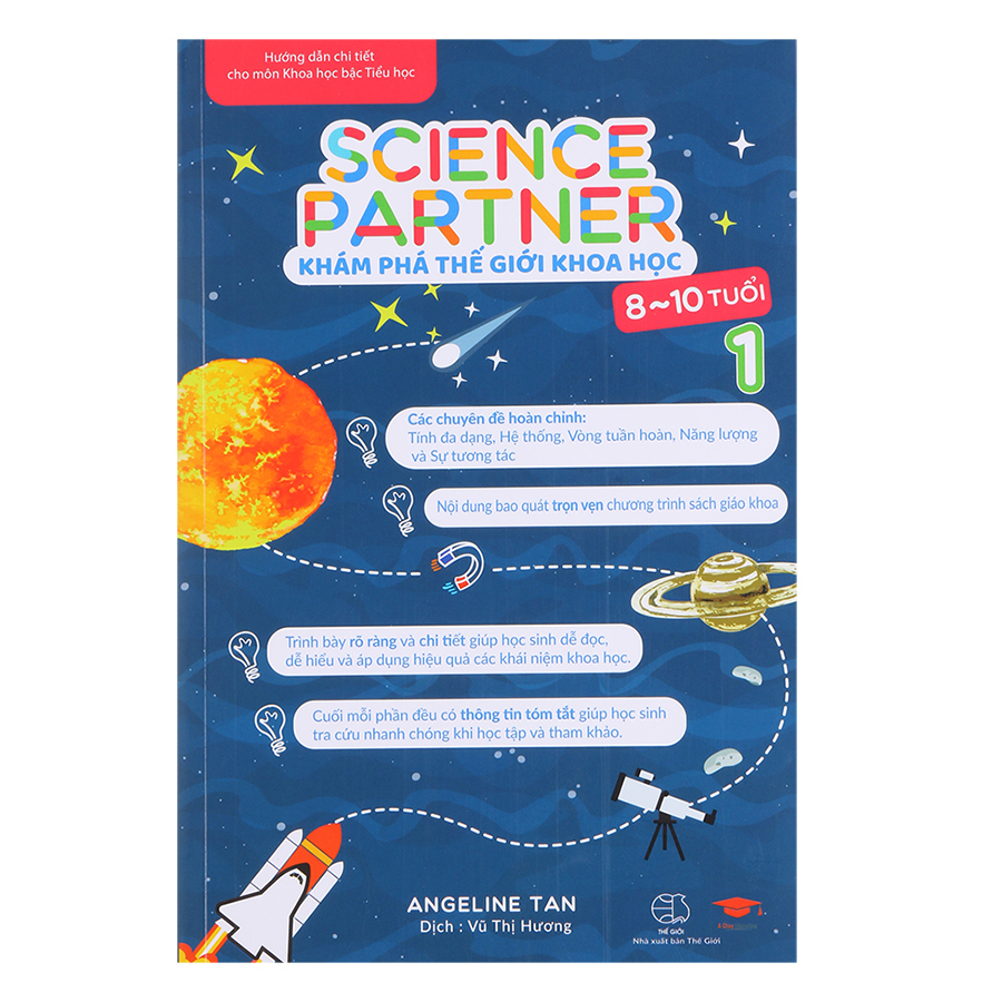 Sách khám phá thế giới khoa học - science partner 1 - nhà sách giáo dục á châu