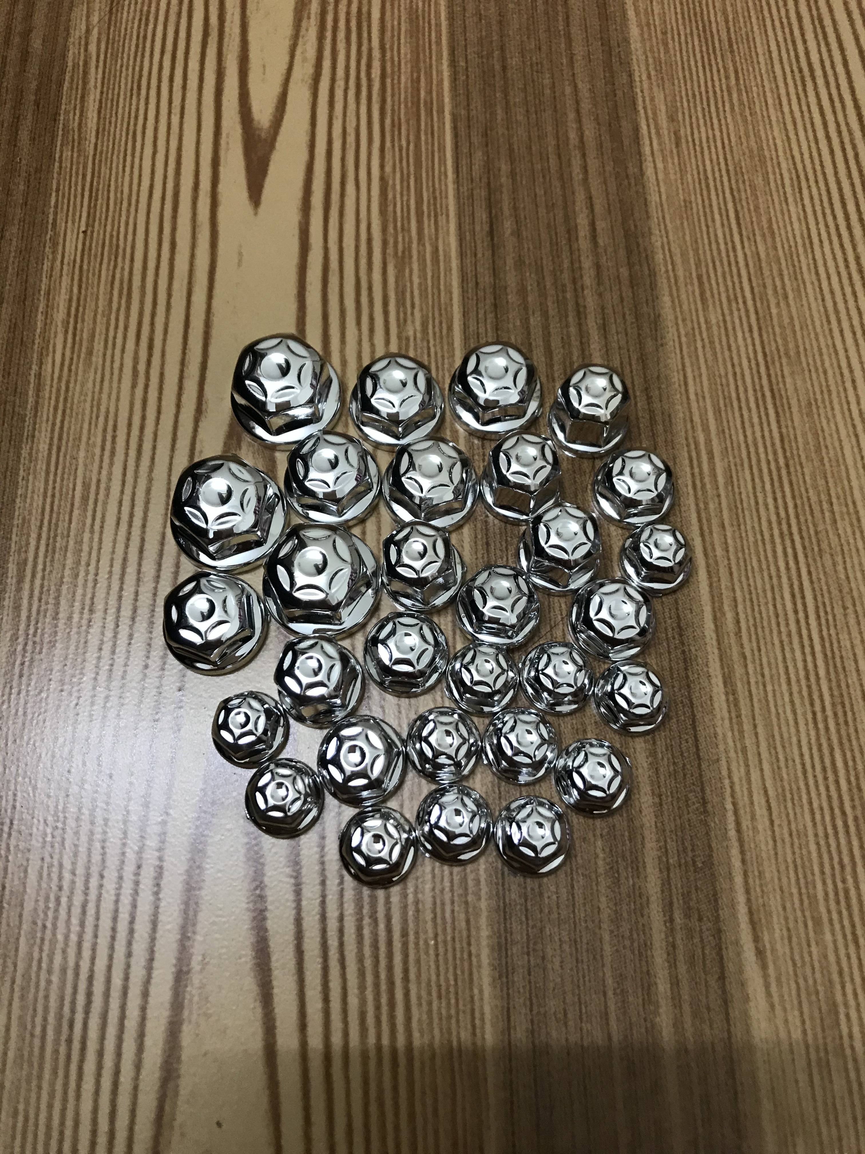Bộ chụp ốc mầu - 1 bộ 30 con ( trắng )