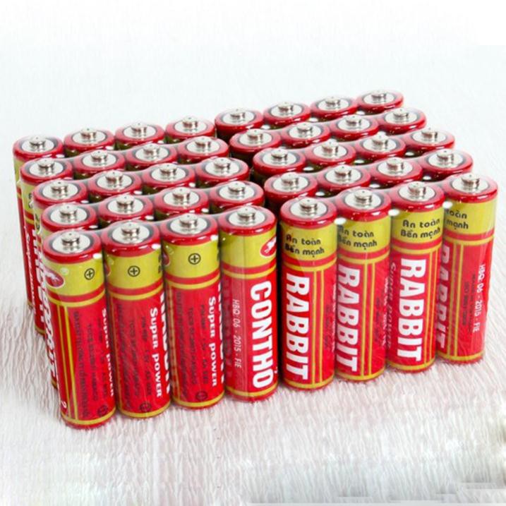 vỉ 4 viên pin con thỏ AAA( pin đũa)