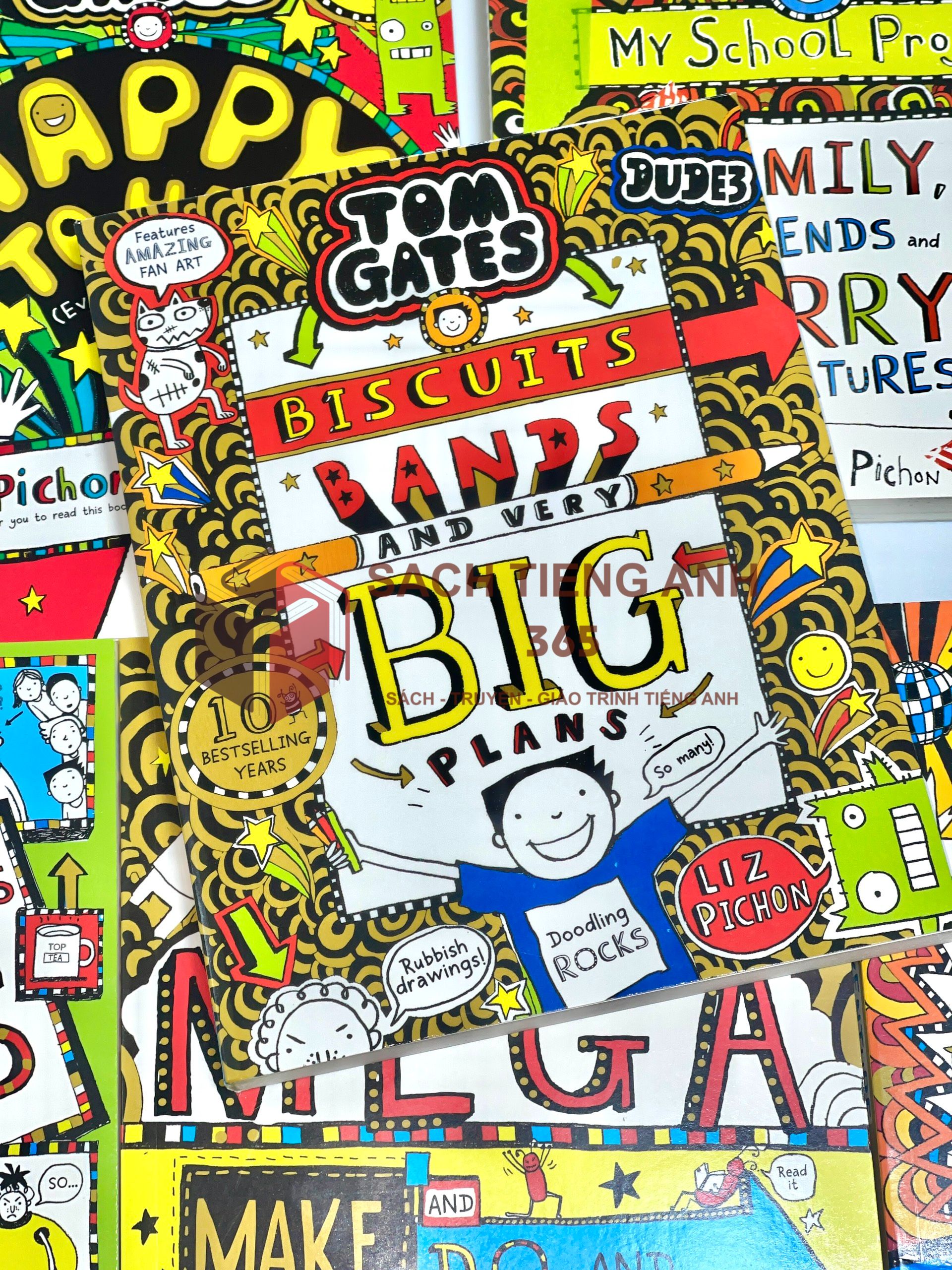 Tom Gates – Series 2 (10 Books)| Bản Nhập Khẩu