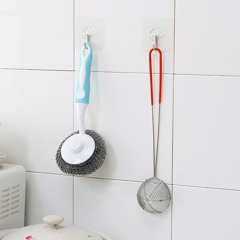 [HCM]Combo 5 Móc dán tường trong suốt chịu lực