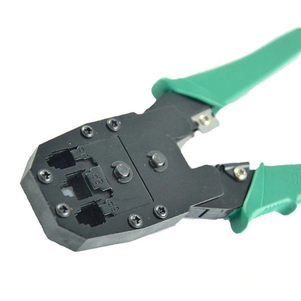 Bộ Kìm Bấm + Bộ Test + Túi 100 Hạt Mạng RJ45