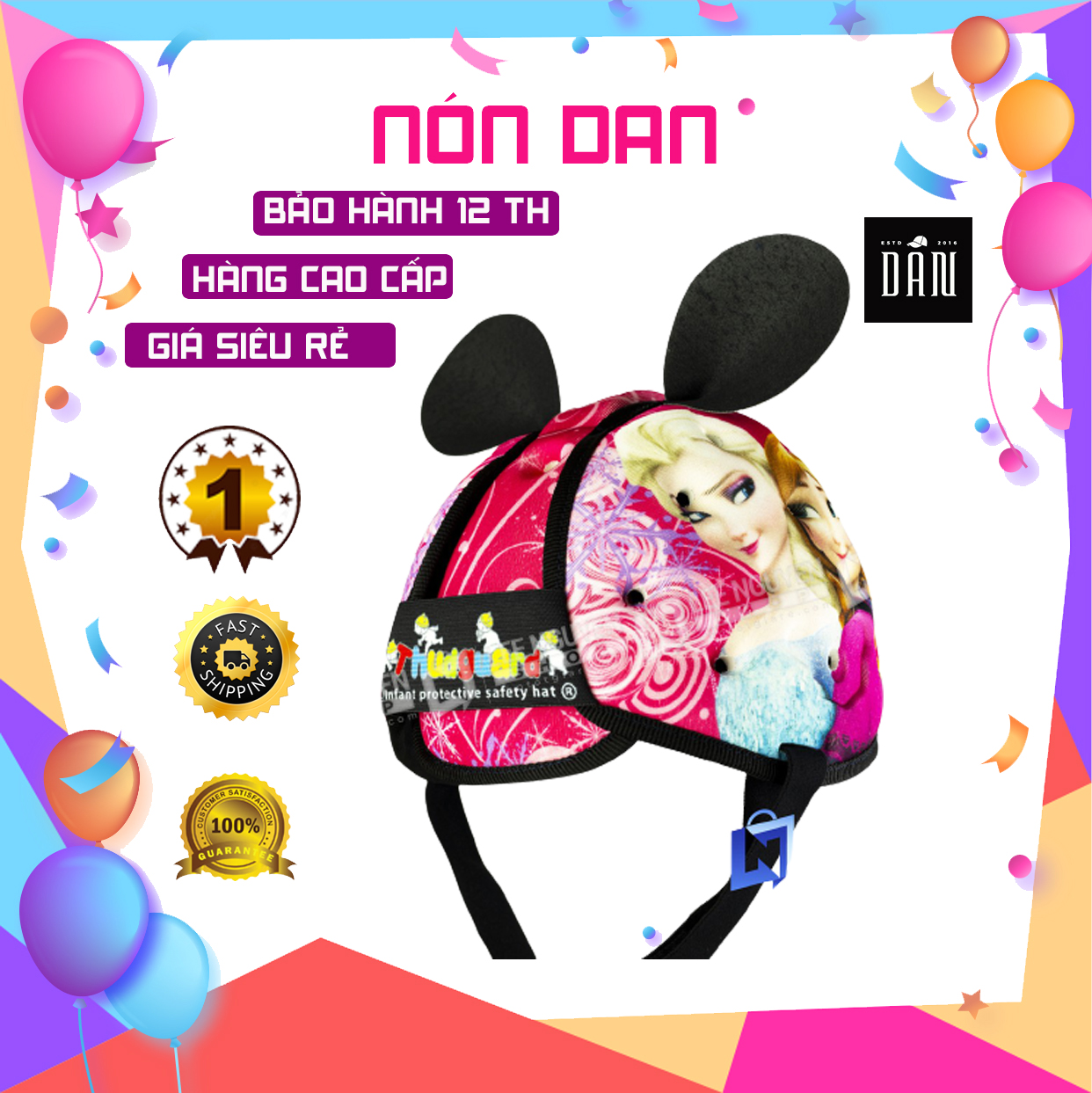 [HCM]Nón bảo hiểm dành cho bé tập đi