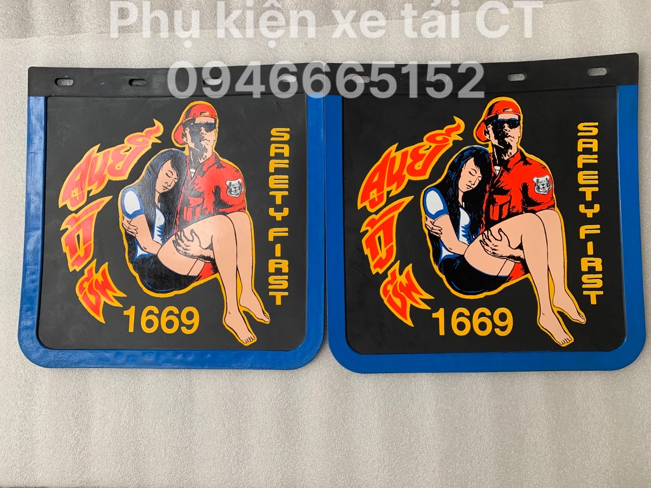 Đôi Cao Su Chắn Bùn Thái 35x35,40x40(Hàng sịn,dày,đẹp,bền)