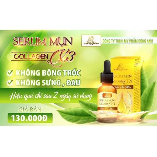 Serum mụn Đông Anh