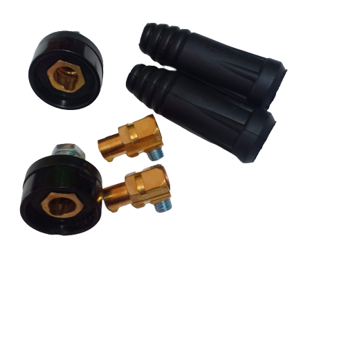 02 giắc đực và 02 giắc cái nối máy hàn loại nhỏ 10-25