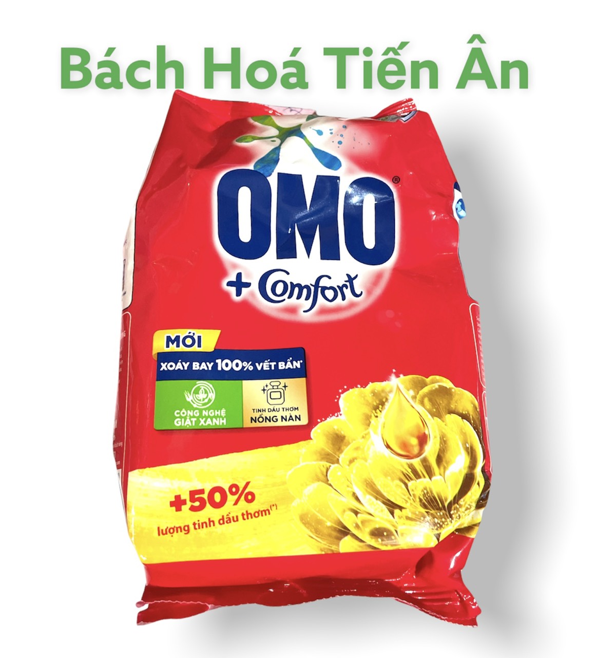 Bột giặt OMO hệ bọt thông minh 380g