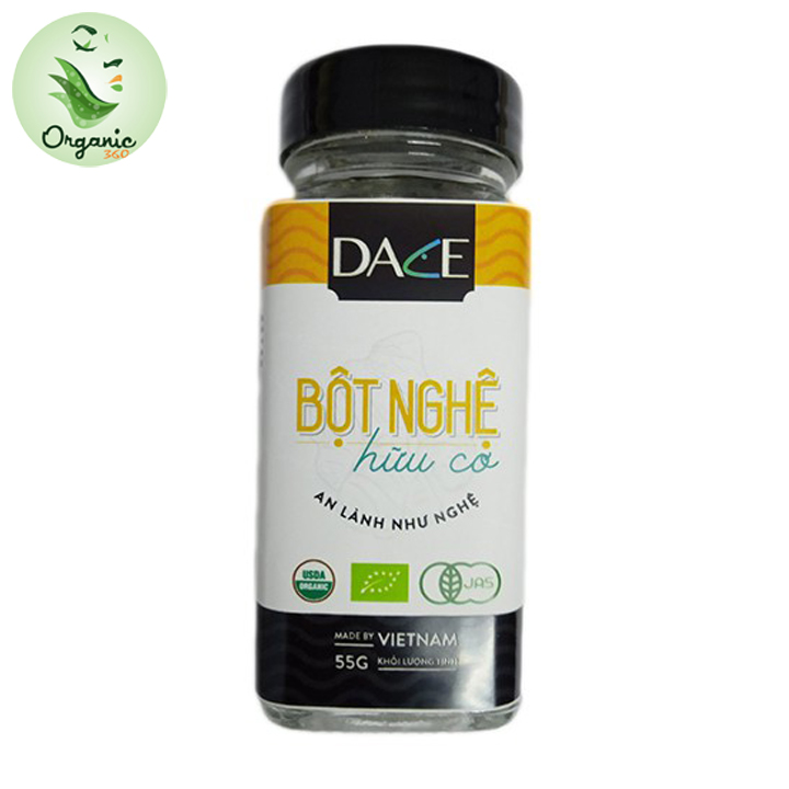 Bột nghệ hữu cơ Dace 55g