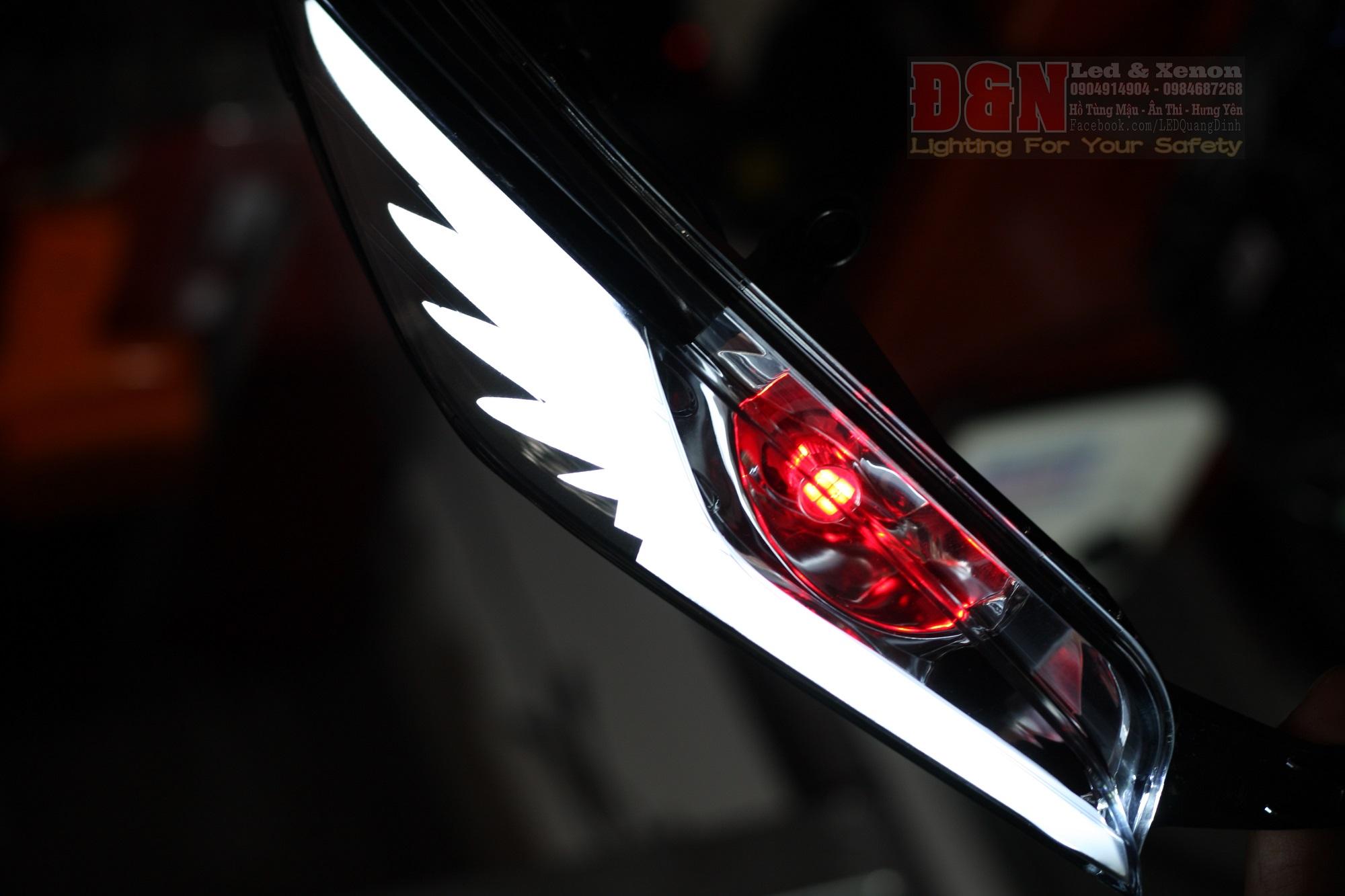 Mẫu Cánh Chim Led Audi Exciter 135