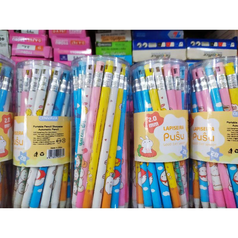 [HCM]Bút Chì Bấm Ngòi Lớn 2.0 Hình Thú