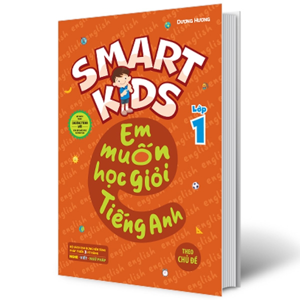 Fahasa - Smart Kids - Em Muốn Học Giỏi Tiếng Anh Lớp 1 - Theo Chủ Đề