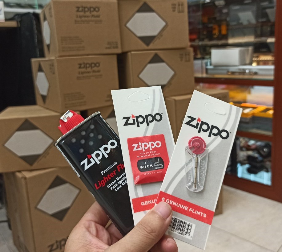 COMBO XĂNG + ĐÁ + BẤC ZIPPO CHÍNH HÃNG (CAM KẾT KHÔNG BÁN HÀNG FACE) PK6
