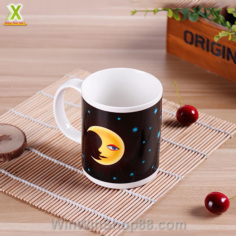 [FREESHIP MAX 15K][HCM]Ly đổi màu Mặt trăng - Mặt trời (Sun & Moon  Color Changing Cup)