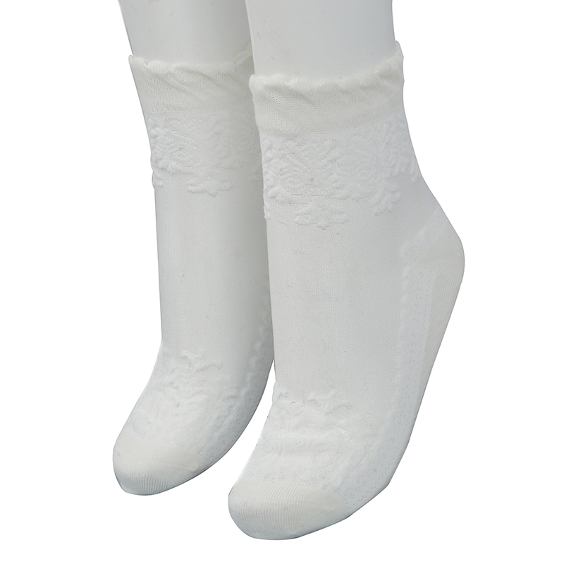 Ultrathin Transparent Lace Short Socks