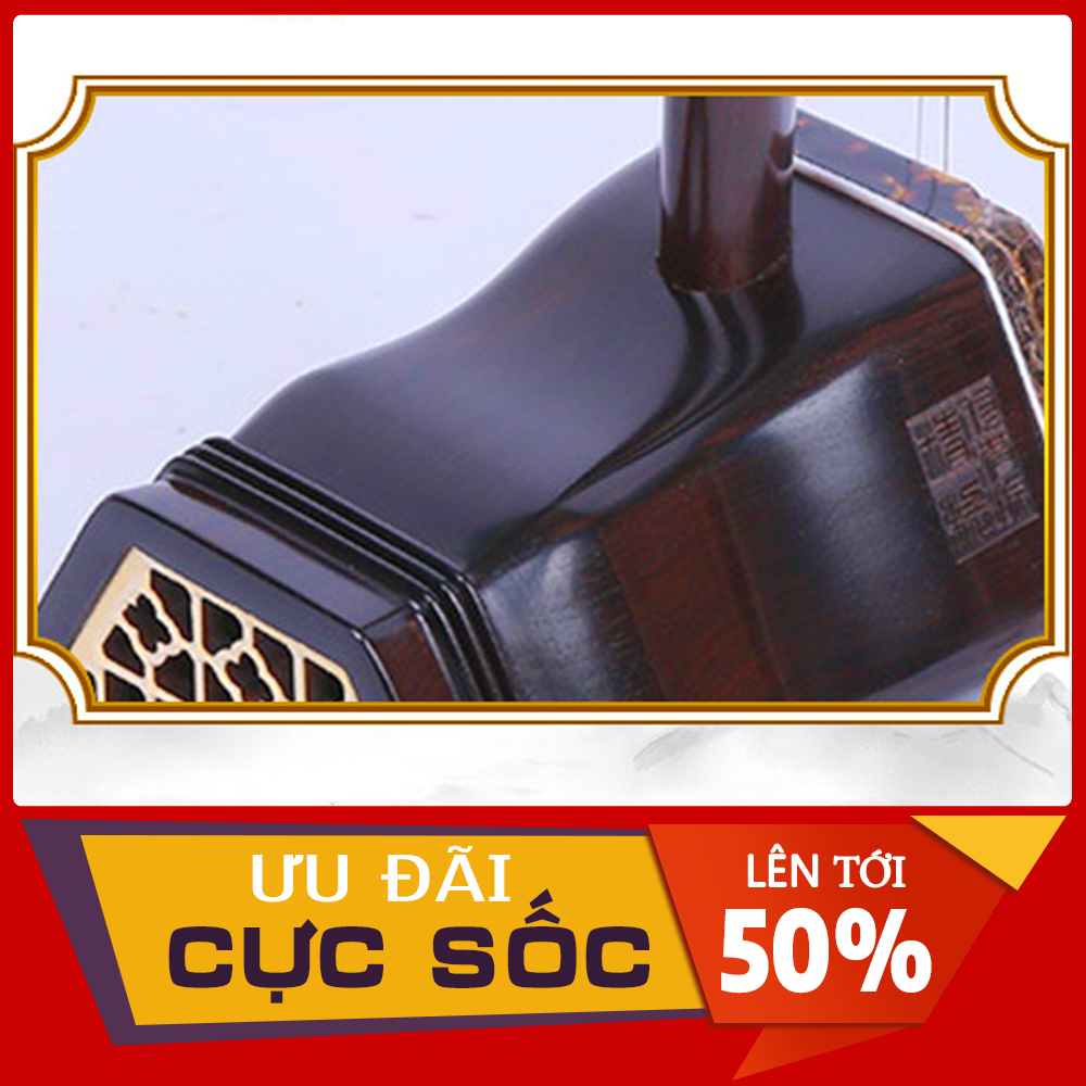 Đàn nhị đầu rồng gỗ mun