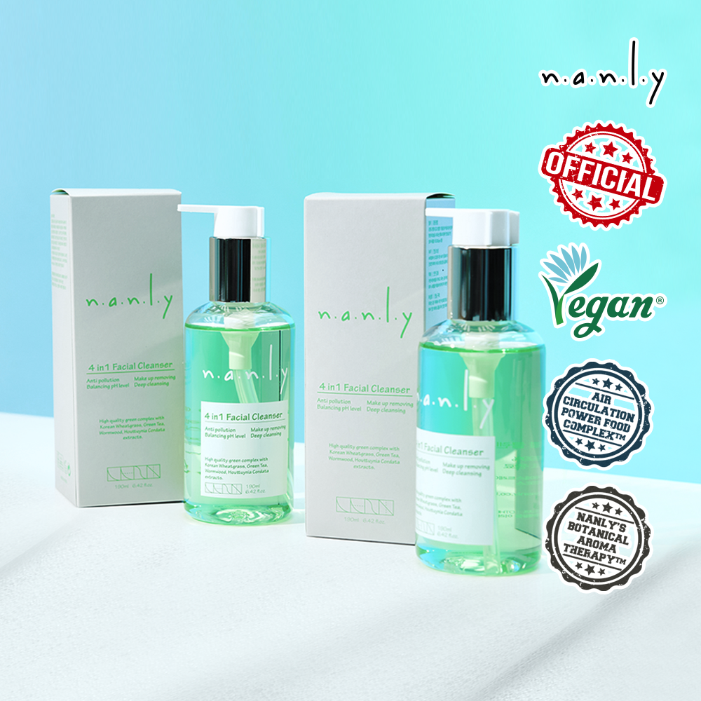 combo 2 sửa rửa mặt Nanly 4 trong 1