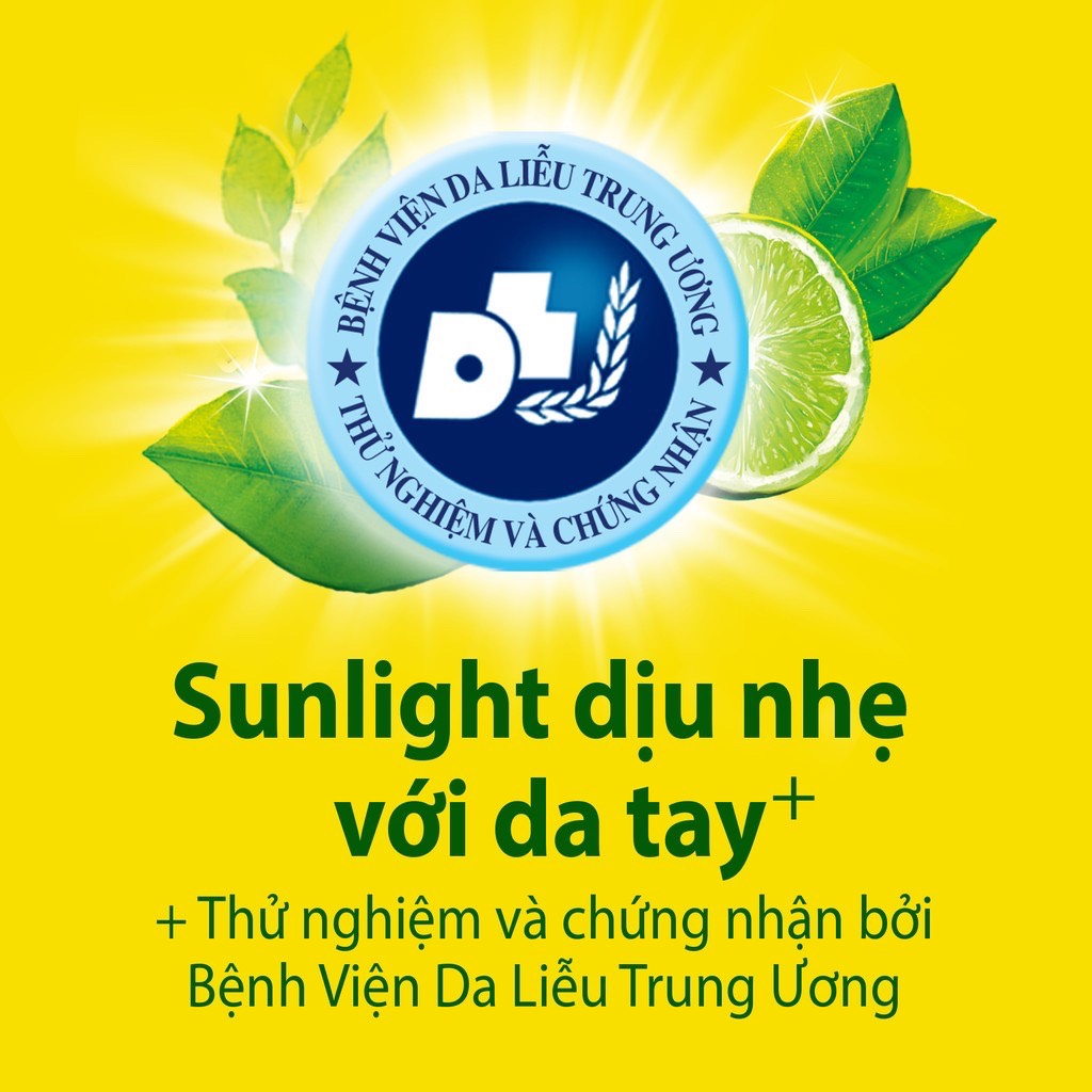 Nước Rửa Chén Sunlight Hương Chanh Can 3.6KG