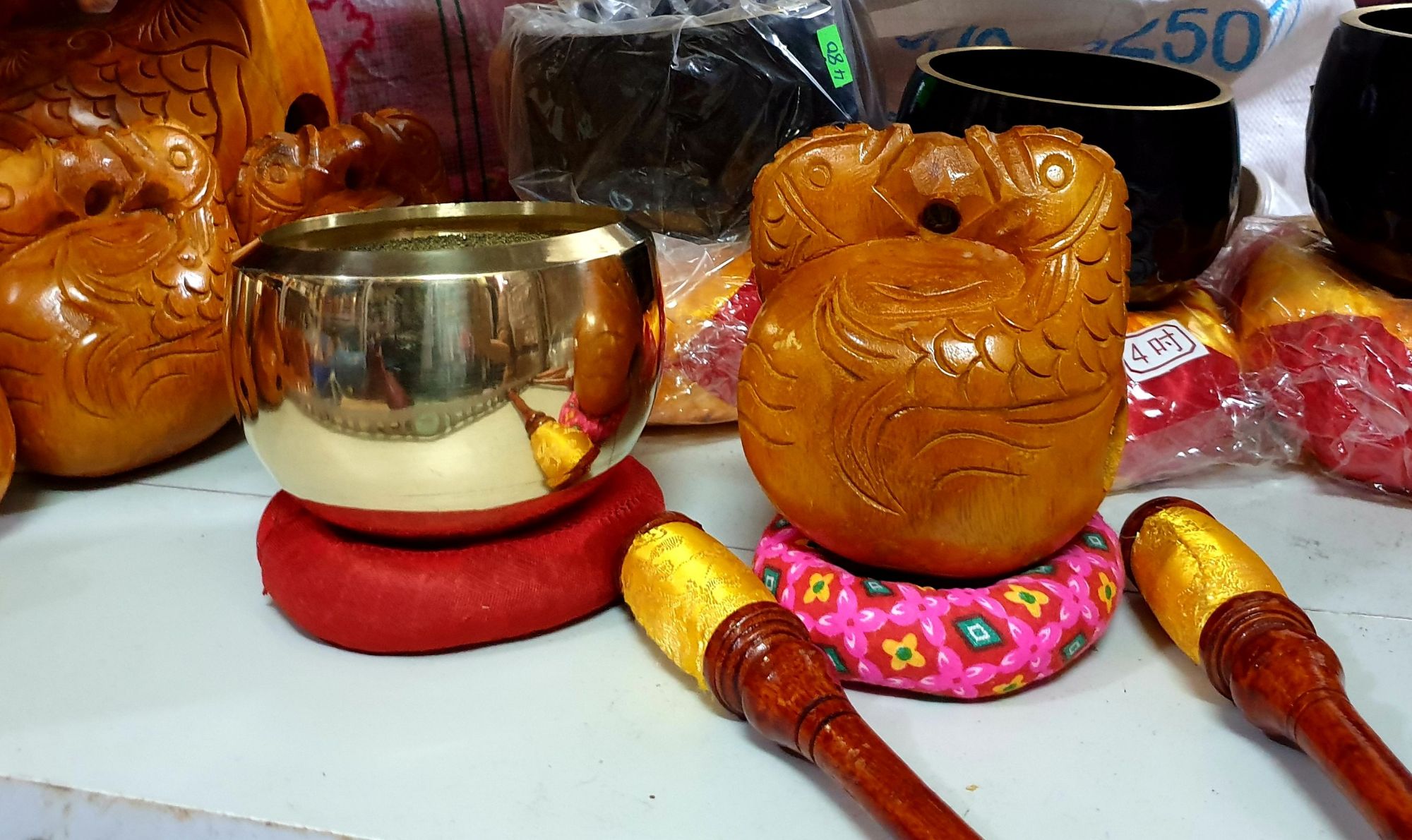 Mõ gỗ mít rồng ( đk 10cm)