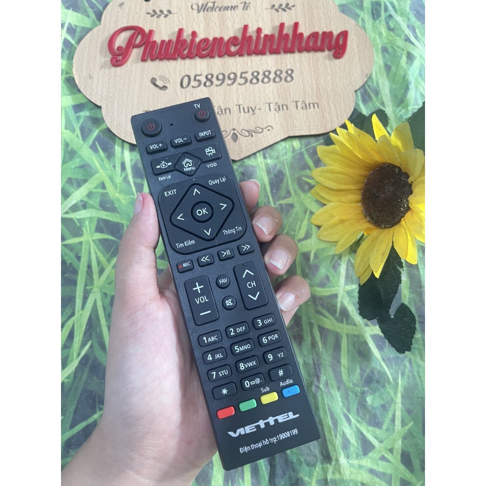 🎀[BẢO HÀNH 03 THÁNG]🎀 Remote điều khiển đầu thu VIETTEL