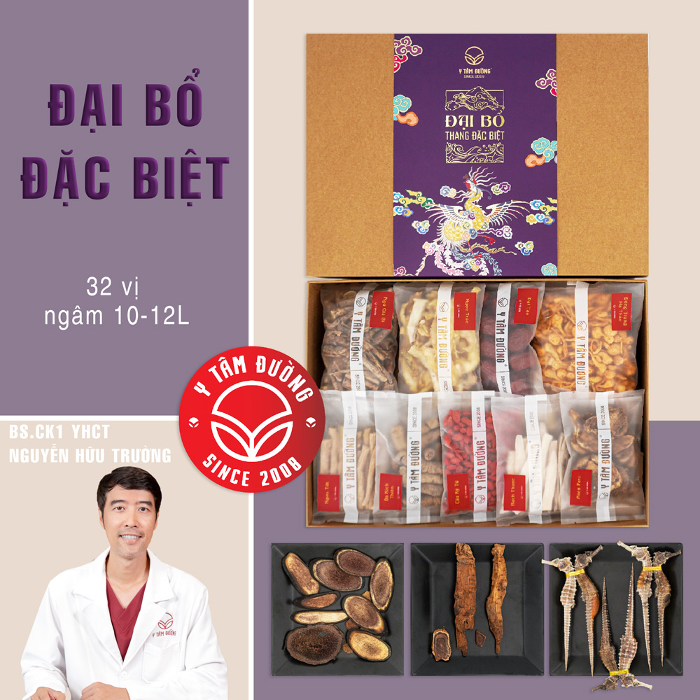 Đại Bổ Thang Đặc Biệt thang ngâm 10-12 lít
