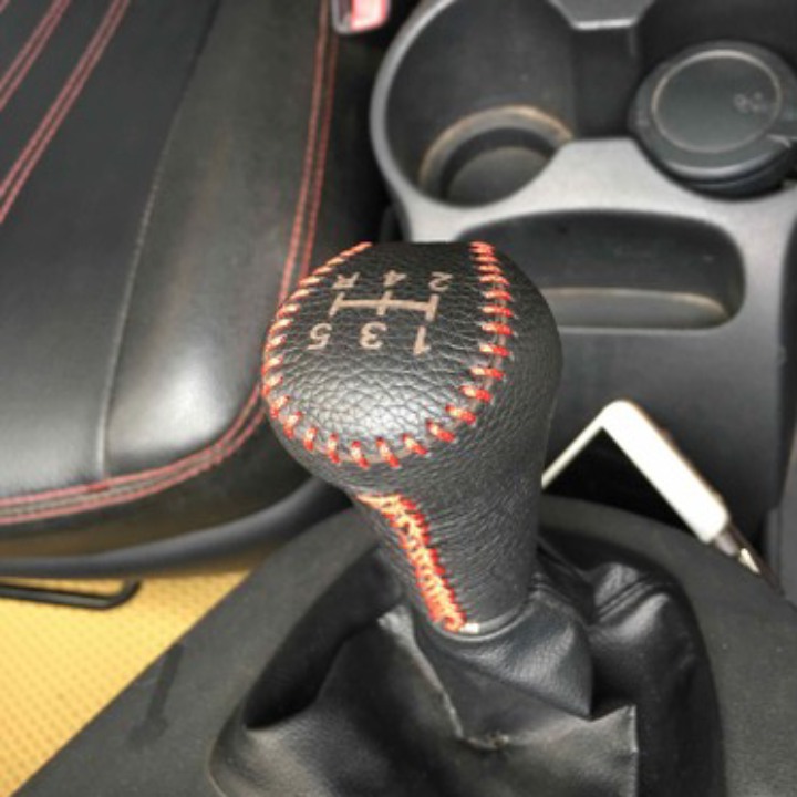 Bọc da cần số xe Isuzu số sàn