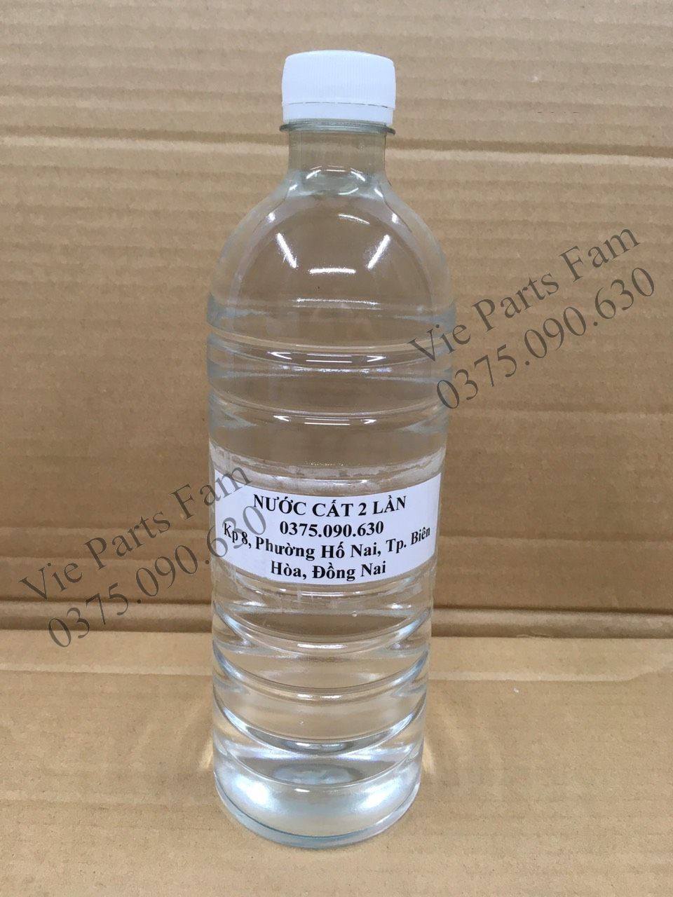 Nước cất 2 lần - Chai 1 lít (Giá tốt so với thị trường)
