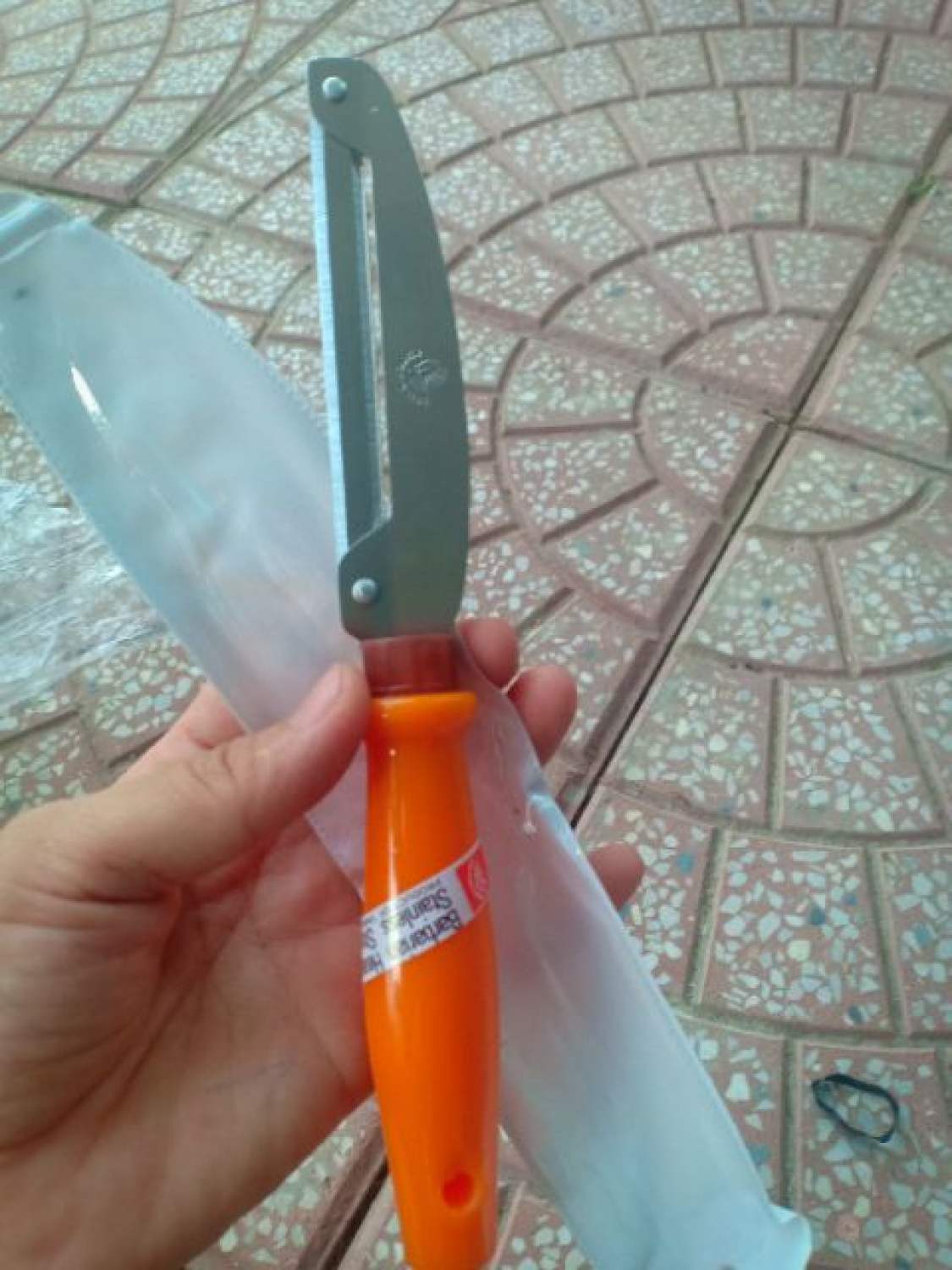 Dao bào thép cán nhựa Thái