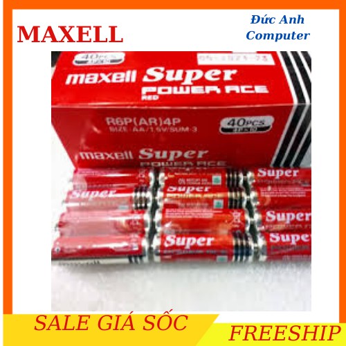 Pin tiểu Maxell hộp 40 viên AA - AAA - chính hãng sản phẩm tốt chất lượng cao cam kết hàng giống mô tả