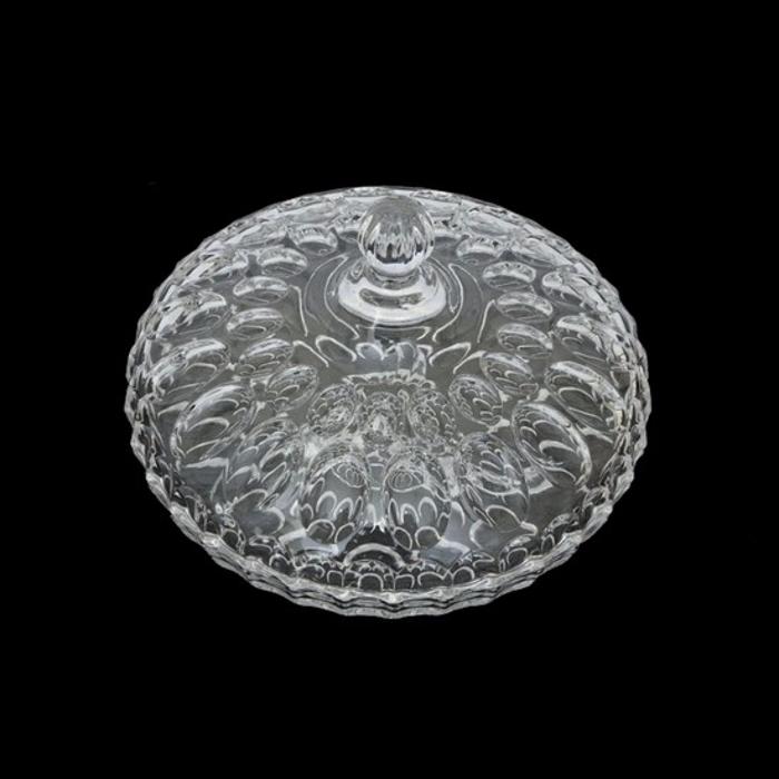 Khay mứt bi thủy tinh 3 ngăn cao cấp