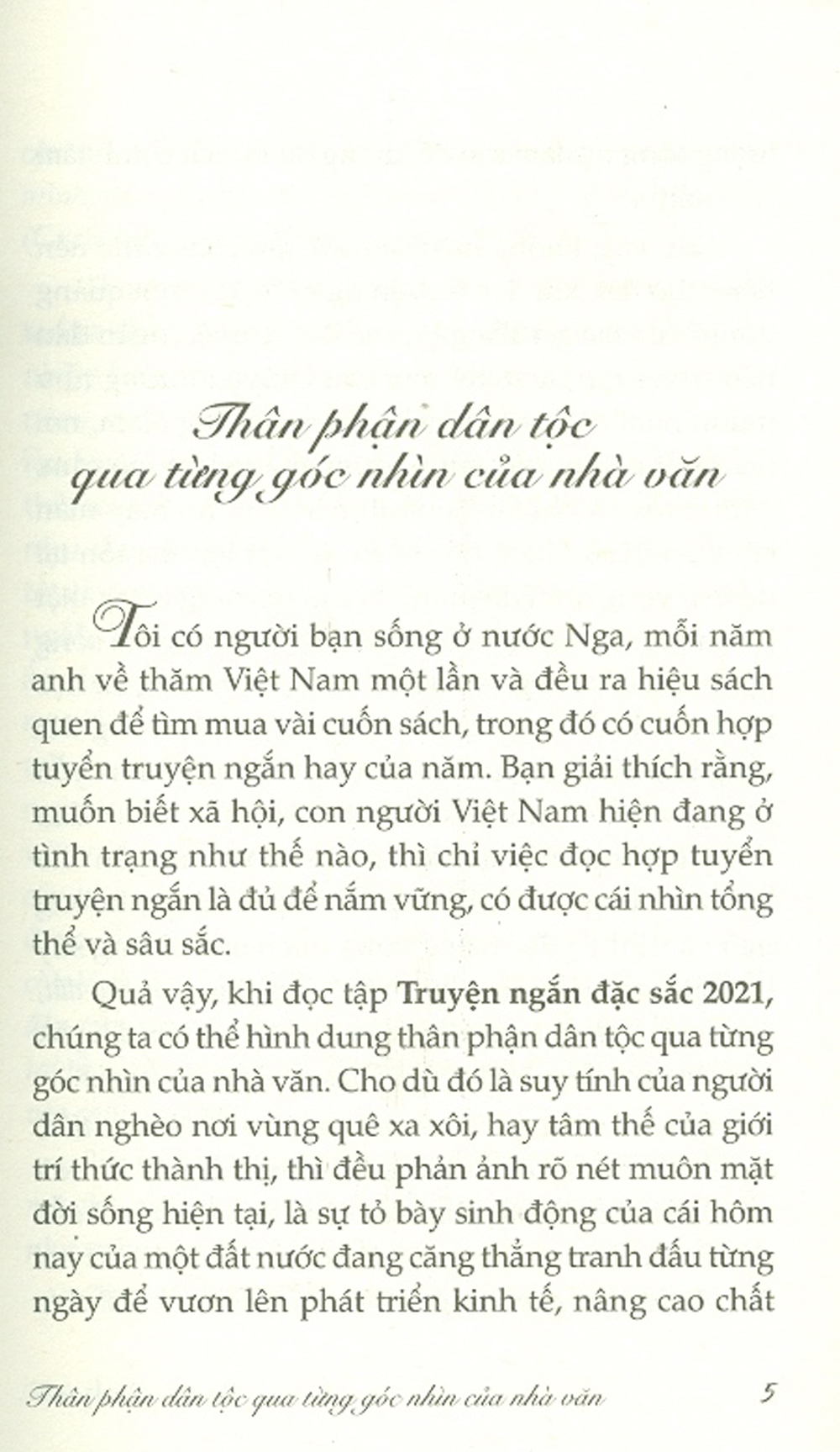 Truyện Ngắn Đặc Sắc 2021