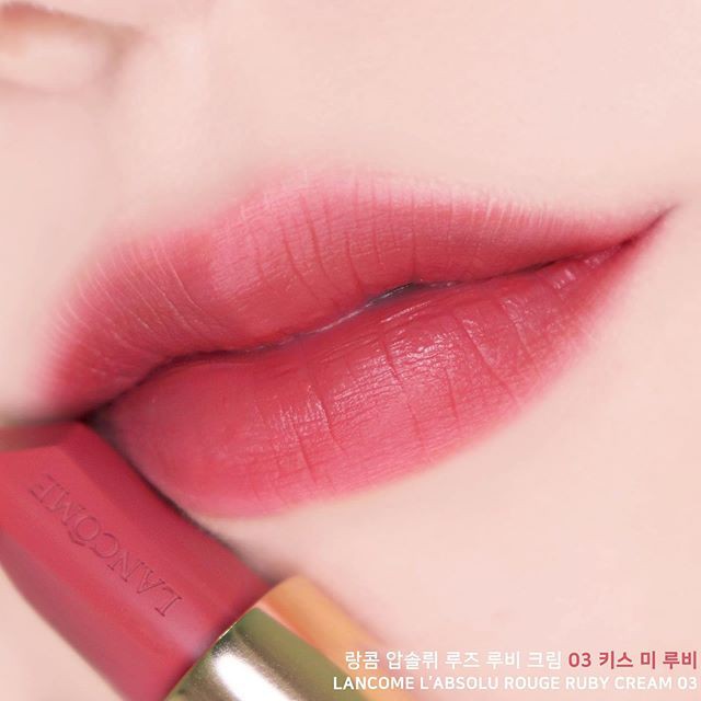 [HCM]Son Lancome L’absolu Rouge Ruby Cream - 03 Kiss Me Ruby Limted Edition
