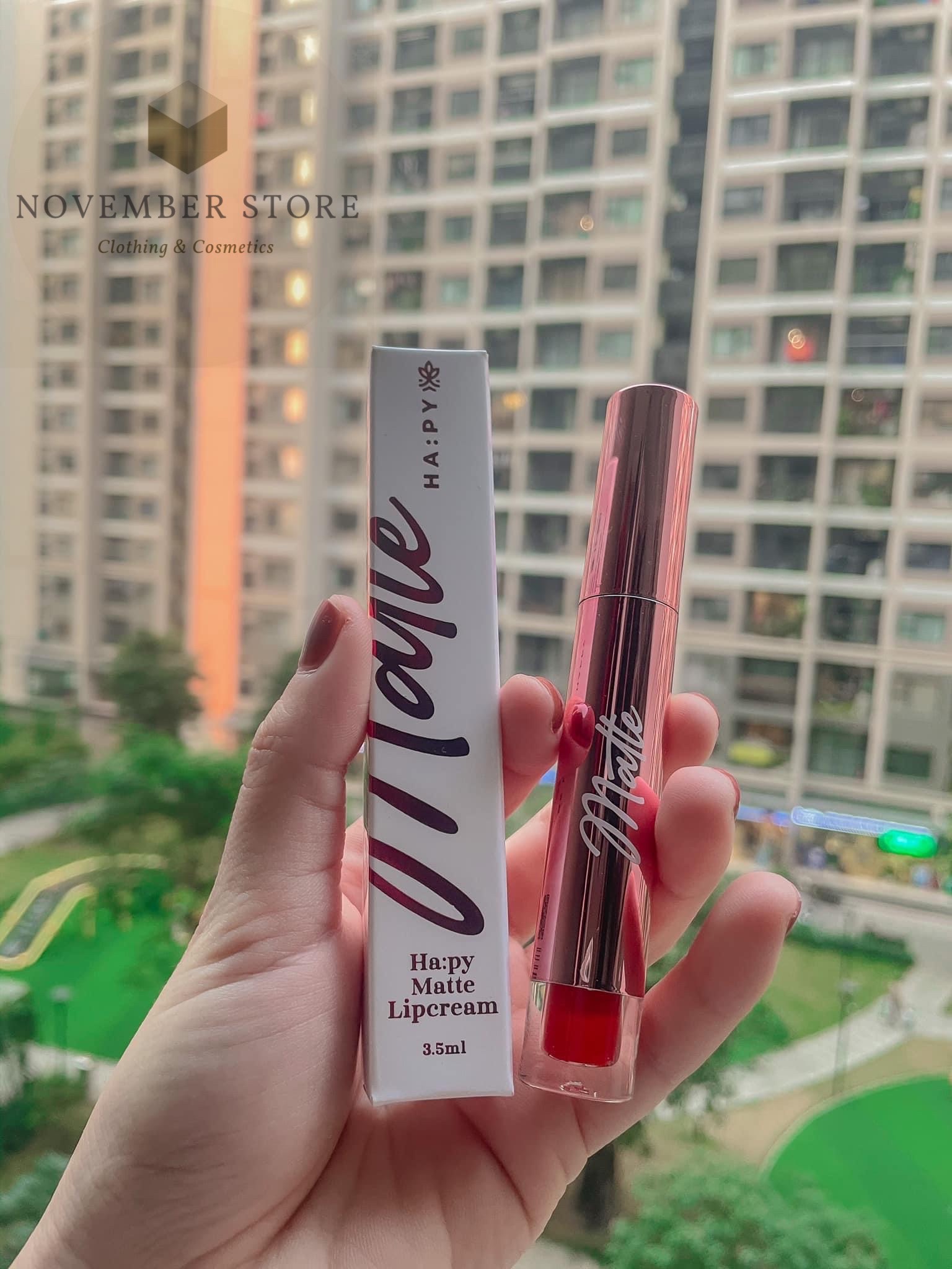 [ NEW ] Son Kem Lì Happy Matte Lipcream