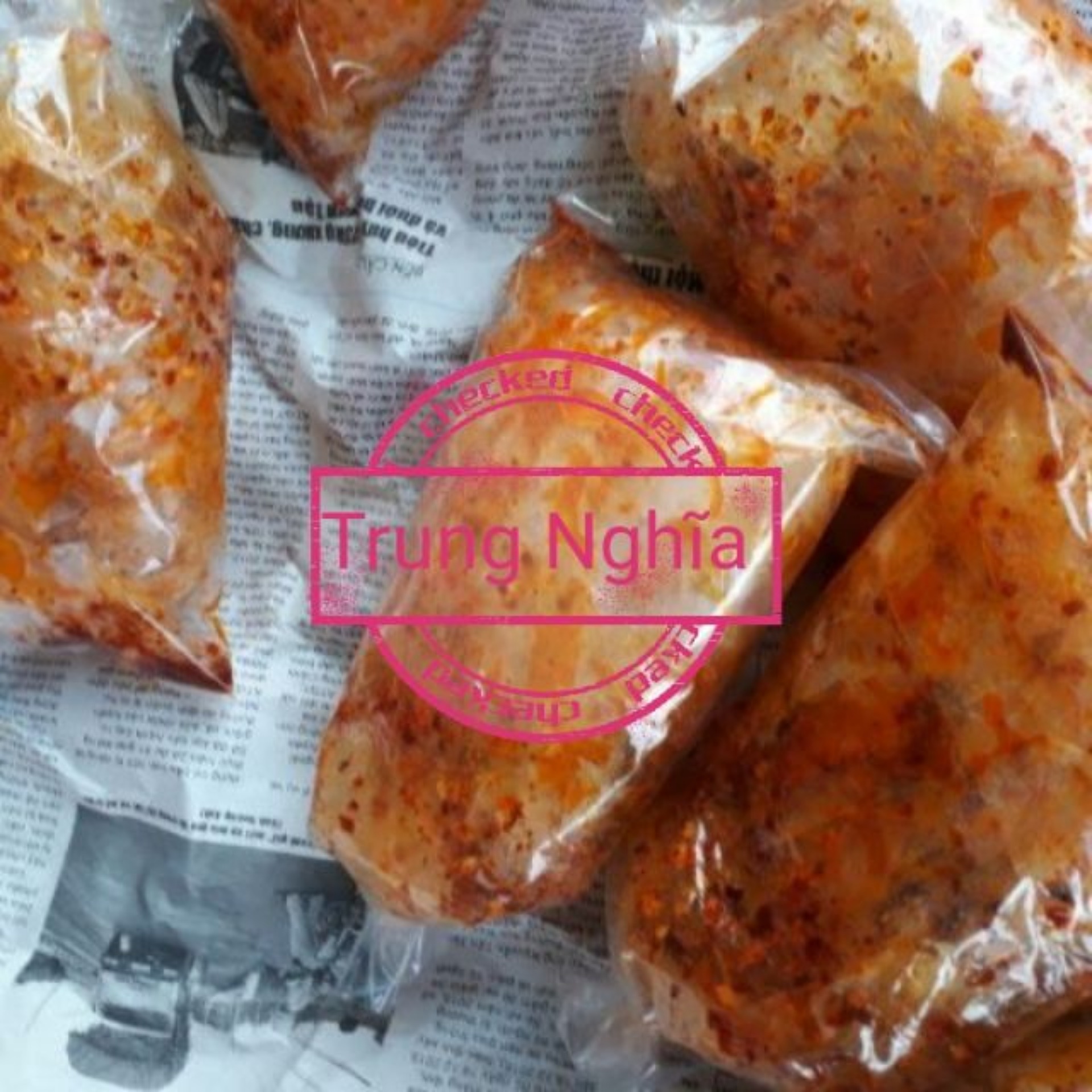 [50b]Bánh Tráng Trộn Siêu Cay. Trung Nghĩa