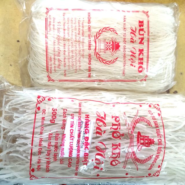 BÚN PHỞ KHÔ HÀ NỘI 500g