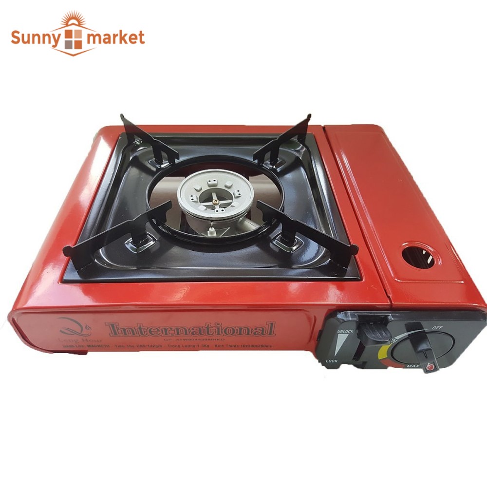 Bếp gas mini du lịch sơn tĩnh điện chống cháy, tiết kiệm gas cao cấp
