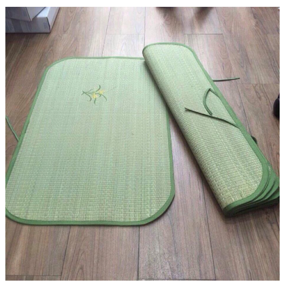 (43x60cm) Bộ 2 chiếc chiếu cói cho bé sơ sinh, Chiếu nằm nôi cho bé yêu