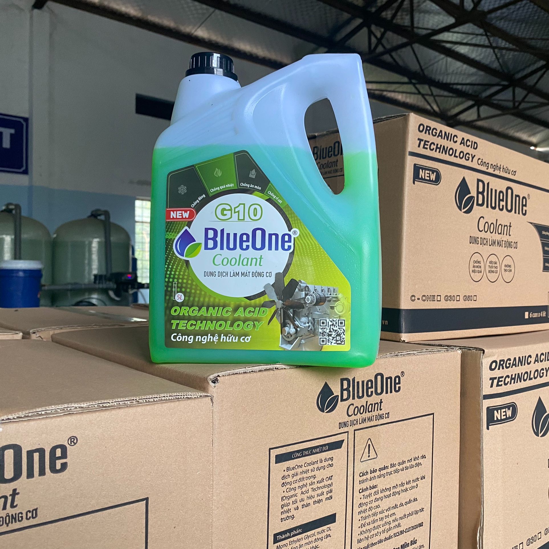 Nước làm mát ô tô G10 5L BlueOne Coolant