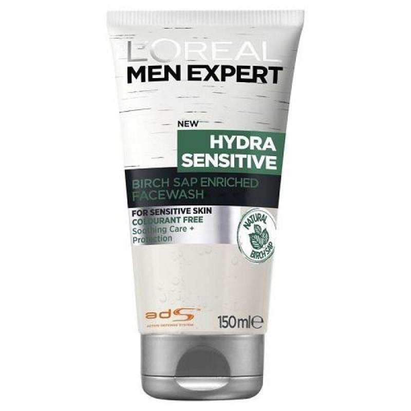 Sữa rửa mặt LOreal Men Expert Hydra Sensitive Cleanser 150 ml nhập khẩu