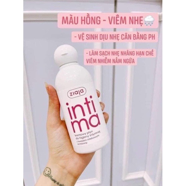 Dung dịch vệ sinh phụ nữ Intima Ziaja 200ml Ba Lan